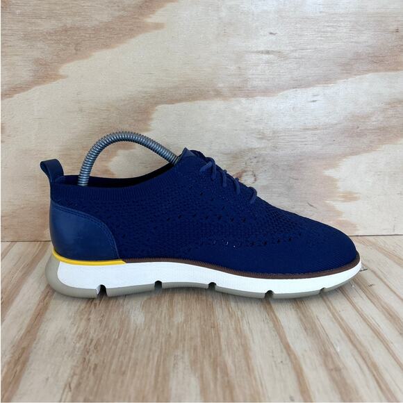 Cole Haan - 4. ZEROGRAND Stitchlite - Oxford - Blue - Women's - 7B - W21347 - Picture 5 of 9